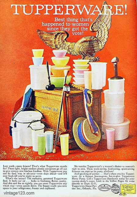Tupperware in the 60’s