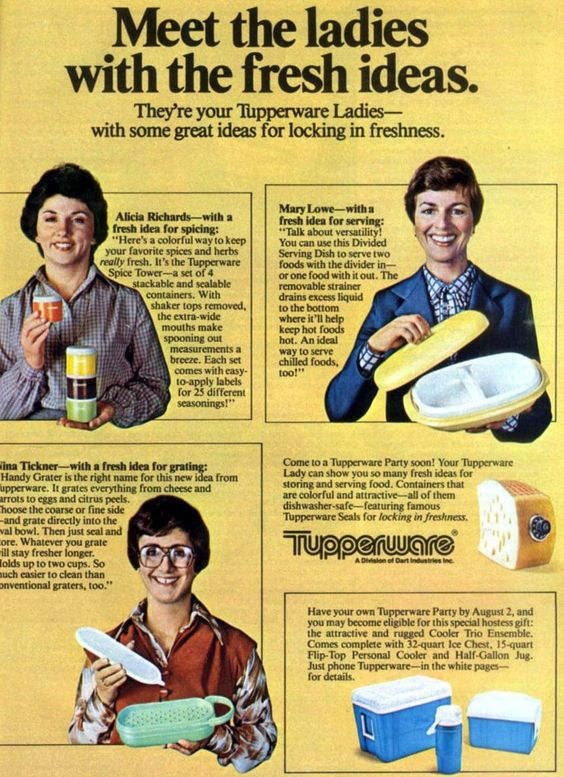 Tupperware in the 80’s